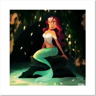 Mermaid Posters and Art